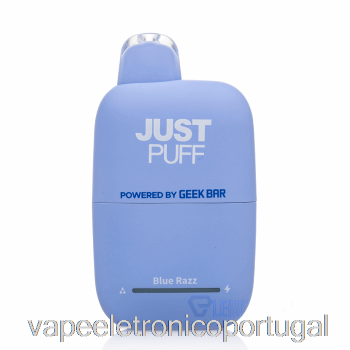 Vape Eletrônico Justpuff 6000 Descartável Azul Razz
